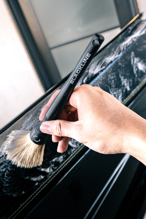 BLACKLINE BOAR'S HAIR BRUSH SET — additional product view