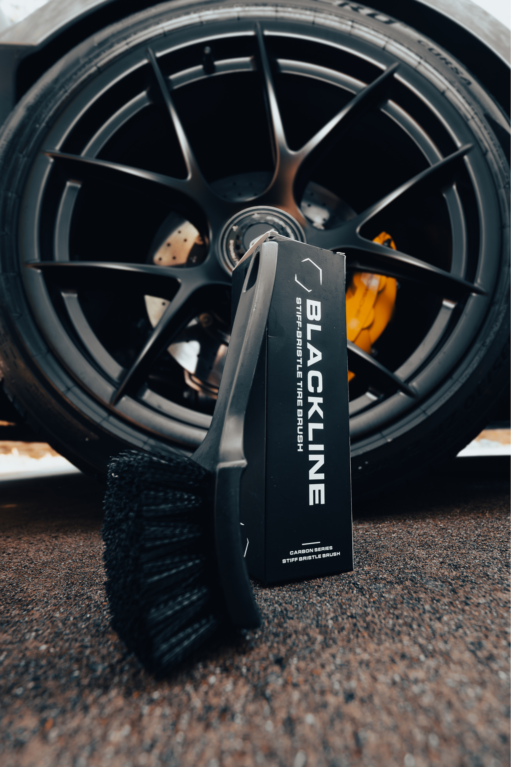 BLACKLINE STIFF BRISTLE TIRE BRUSH — additional product view