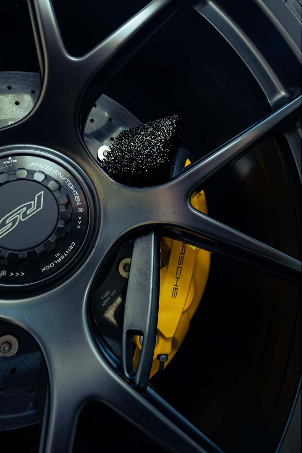 BLACKLINE STIFF BRISTLE TIRE BRUSH — additional product view