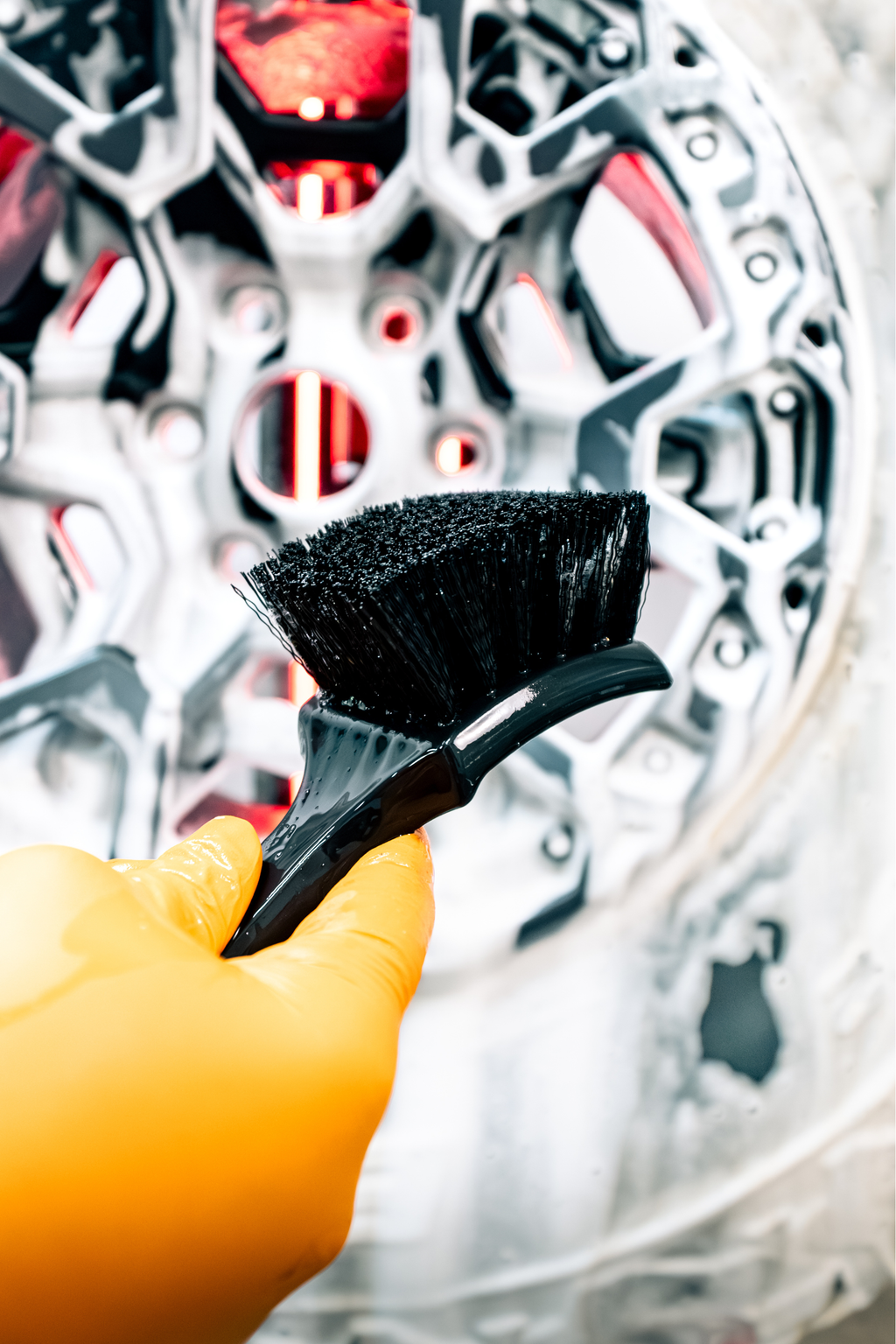 BLACKLINE STIFF BRISTLE TIRE BRUSH — additional product view