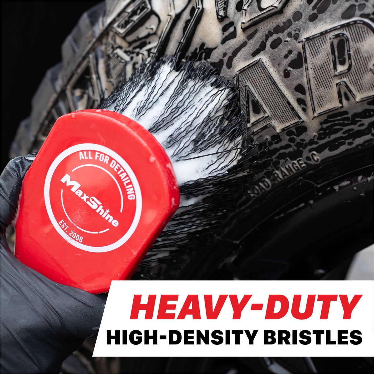 Maxshine Deep Clean Wheel & Carpet Brush — additional product view