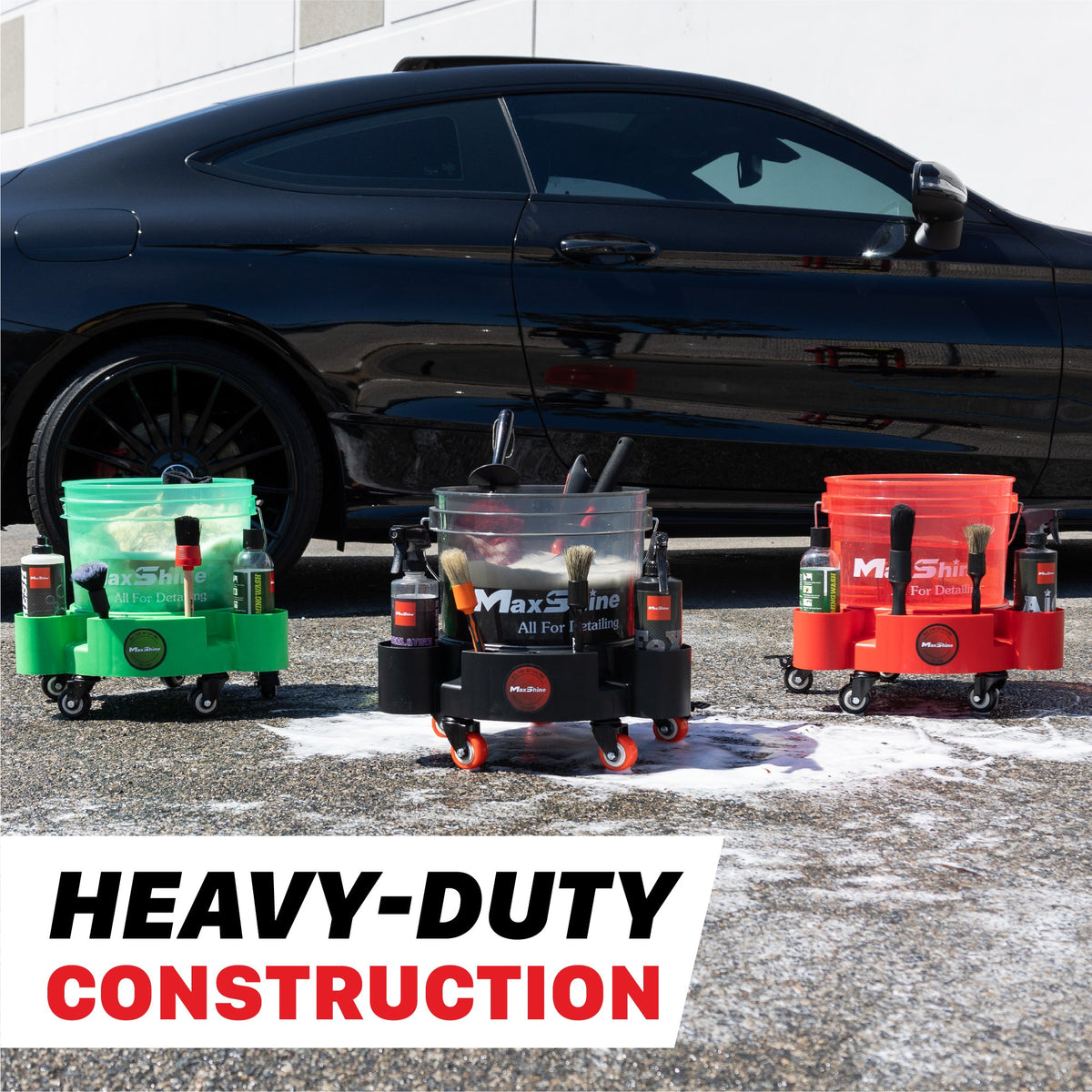 Maxshine Rolling Bucket Dolly — additional product view