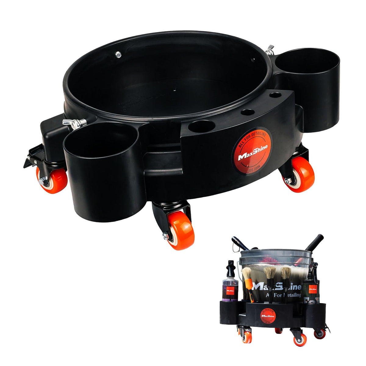 Maxshine Rolling Bucket Dolly — main product image