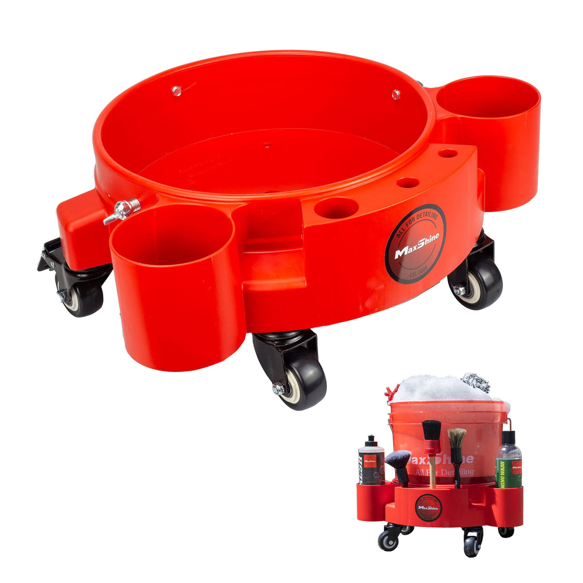 Maxshine Rolling Bucket Dolly — additional product view