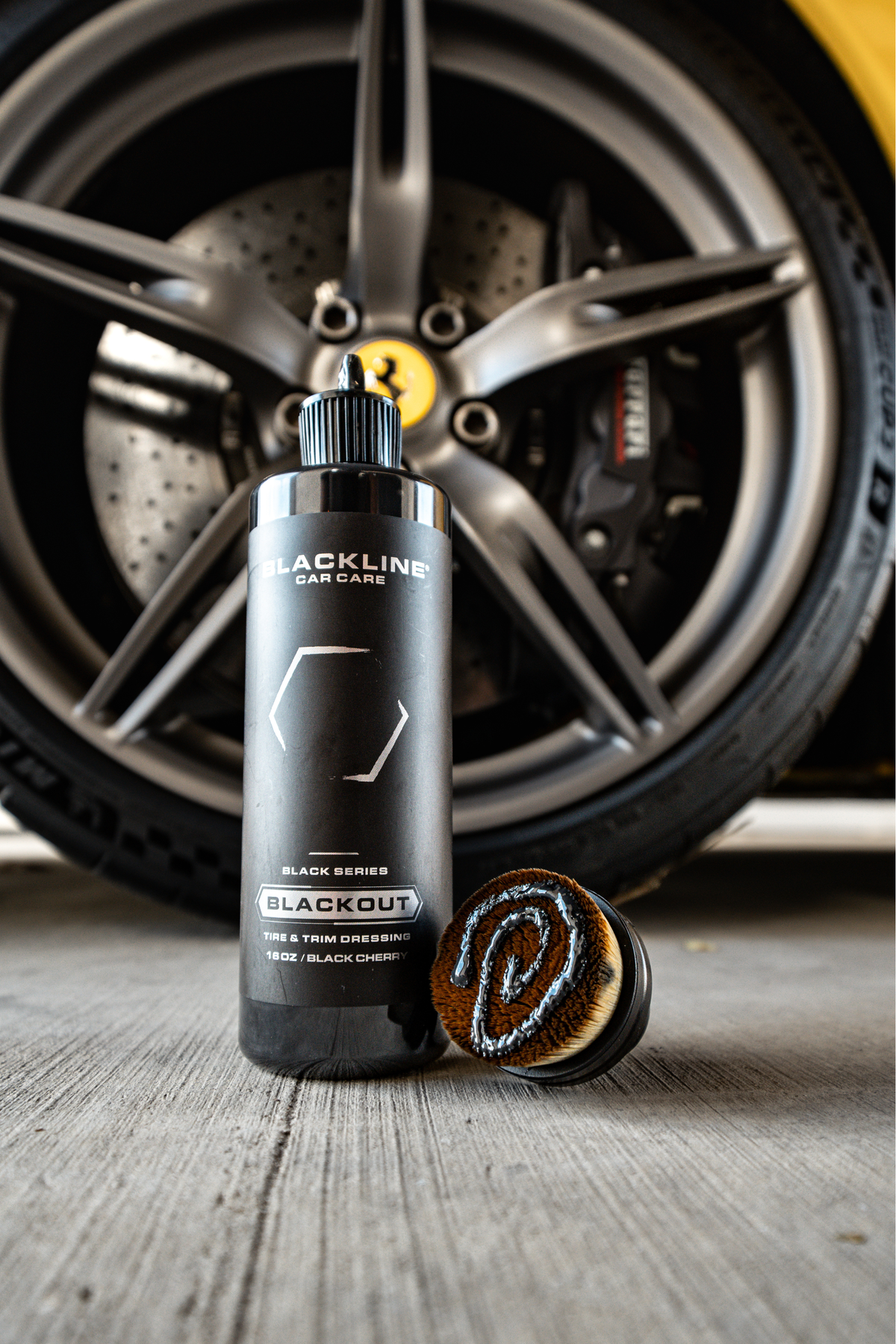 BLACKLINE BLACKOUT TRIM & TIRE DRESSING — additional product view