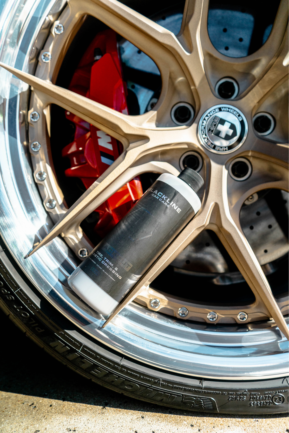 BLACKLINE BLACKOUT TRIM & TIRE DRESSING — additional product view