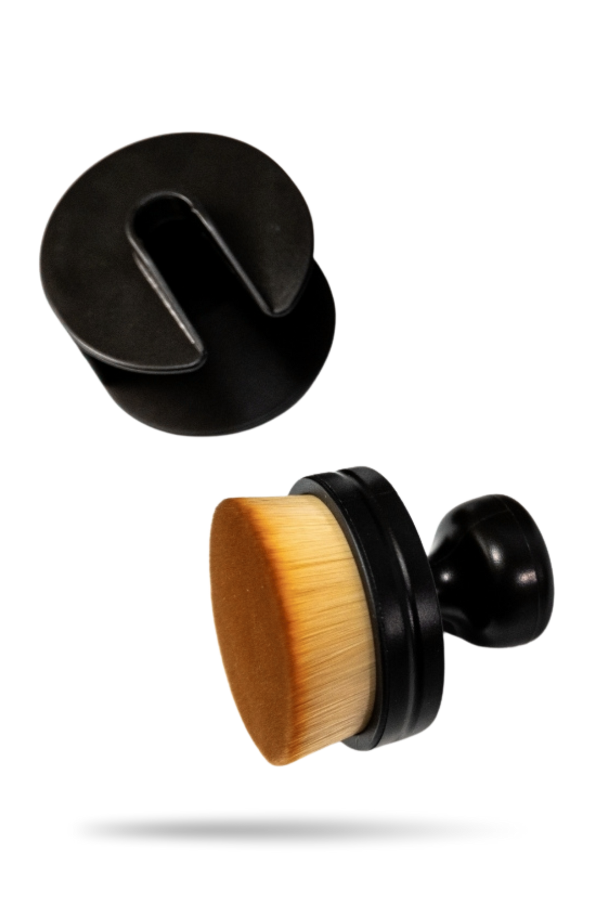 Blackline tire shine applicator brush included in Drive Ritual Wheel Detail Kit