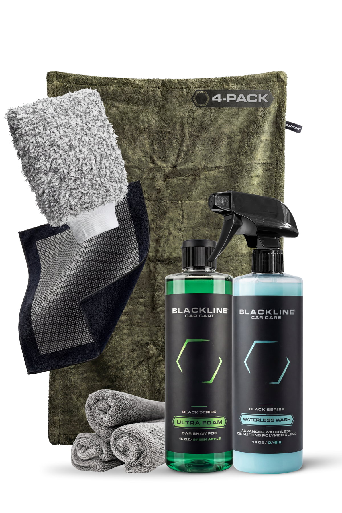 BLACKLINE TWISTED-LOOP DRYING TOWEL — 4-pack option