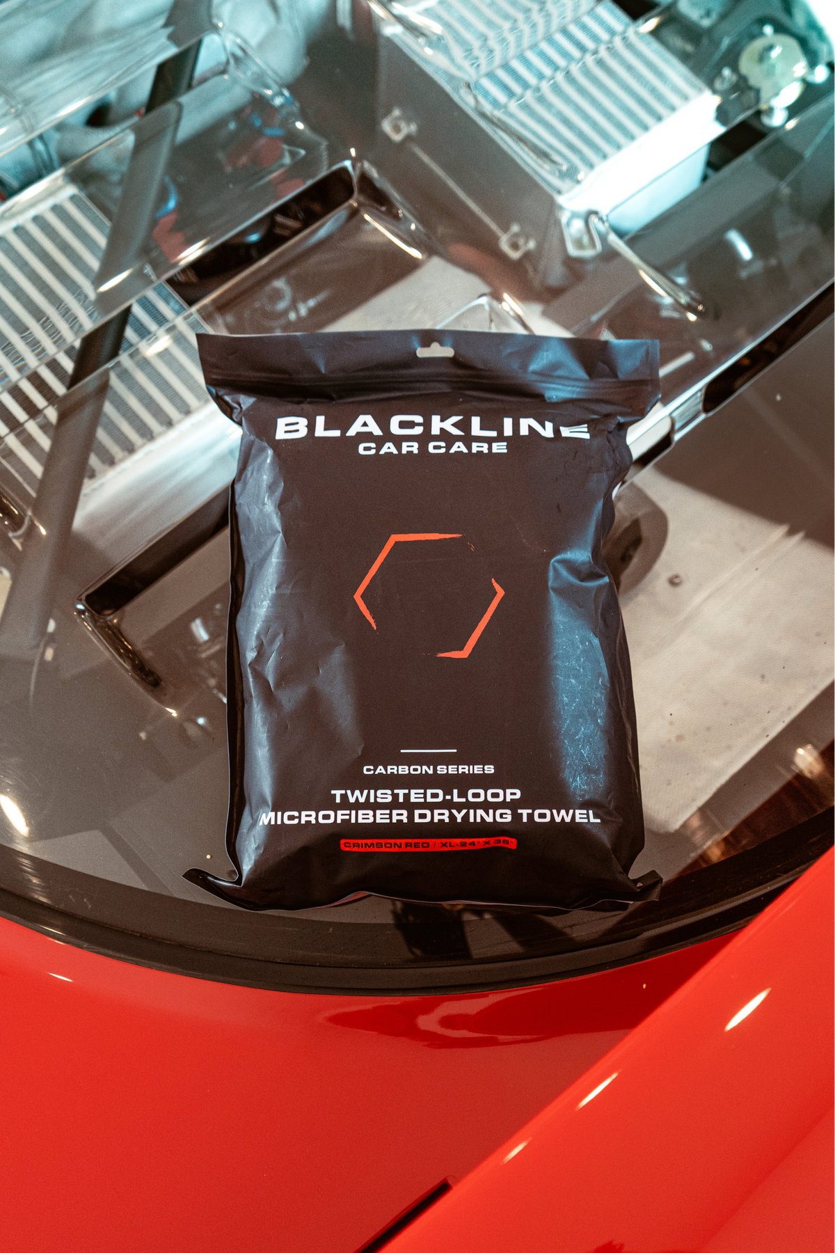 BLACKLINE TWISTED-LOOP DRYING TOWEL — additional product view