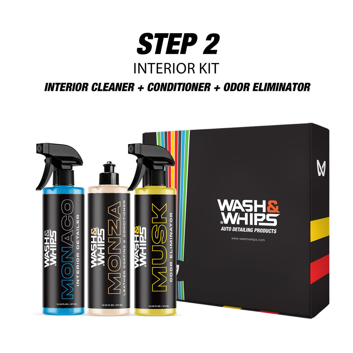 WASH&WHIPS 3-Step Car Care System — additional product view