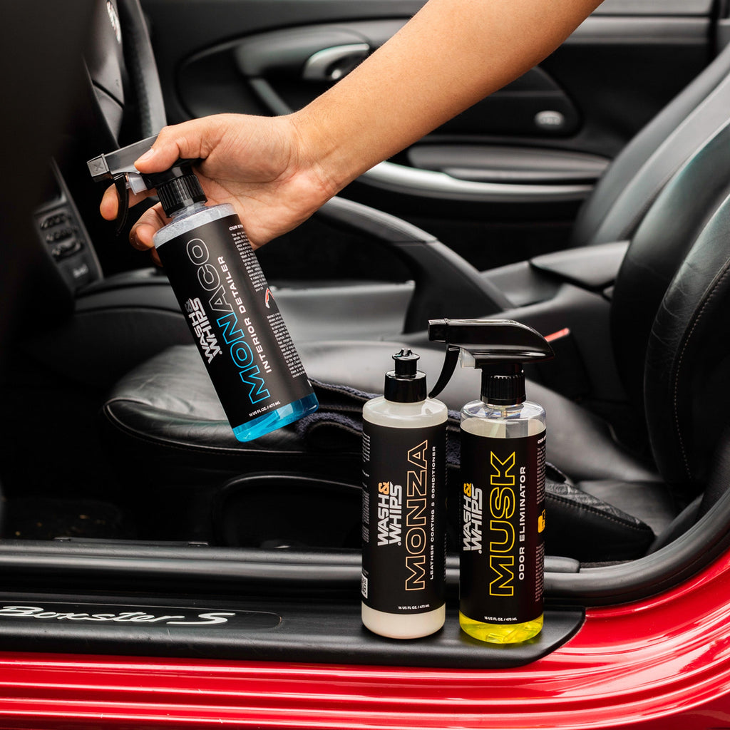 WASH&WHIPS Quick Detailing Pro Kit for Auto Detailing - 16-Piece Complete Car Care Set — additional product view
