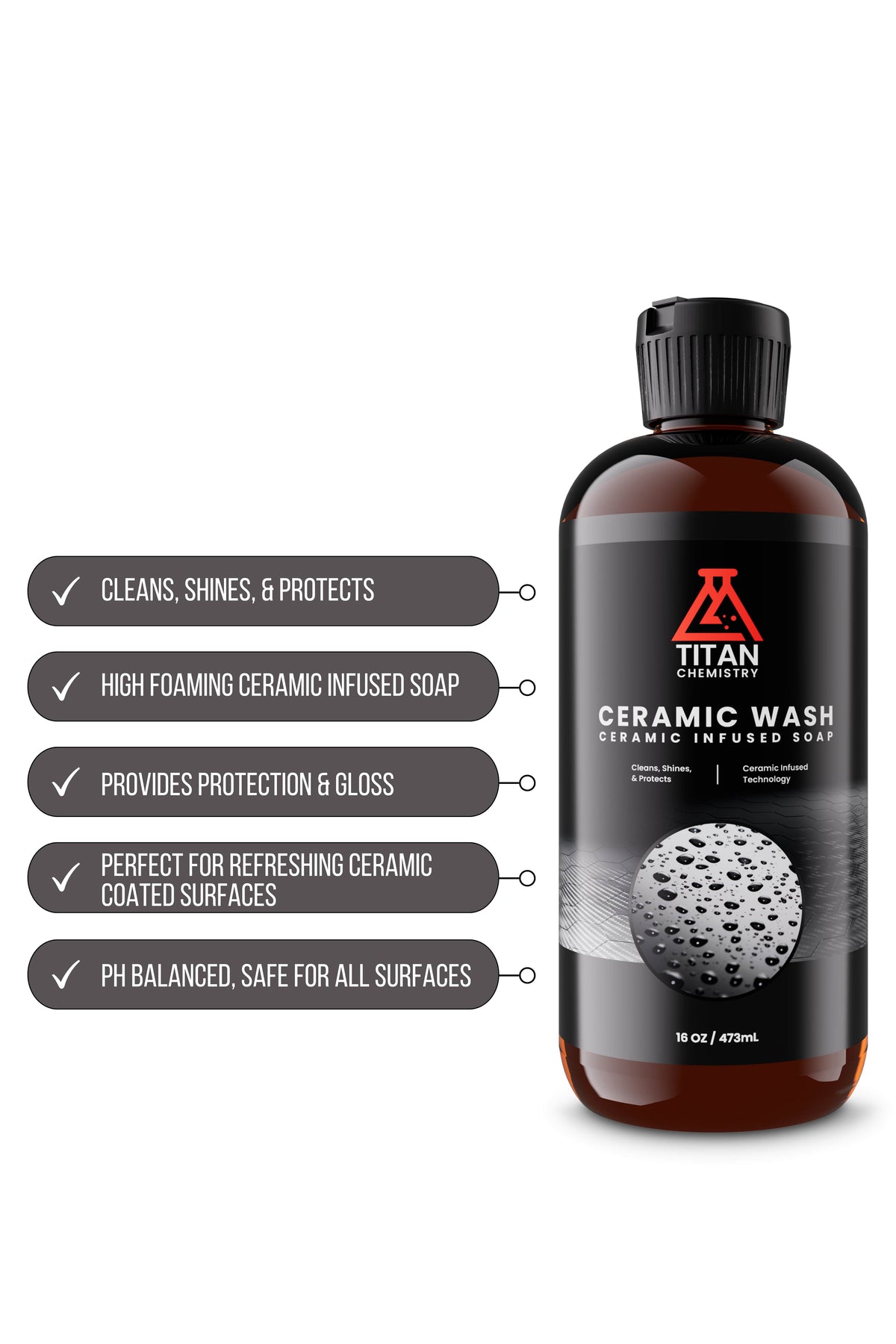 Ceramic Wash - Ceramic Infused Soap — additional product view