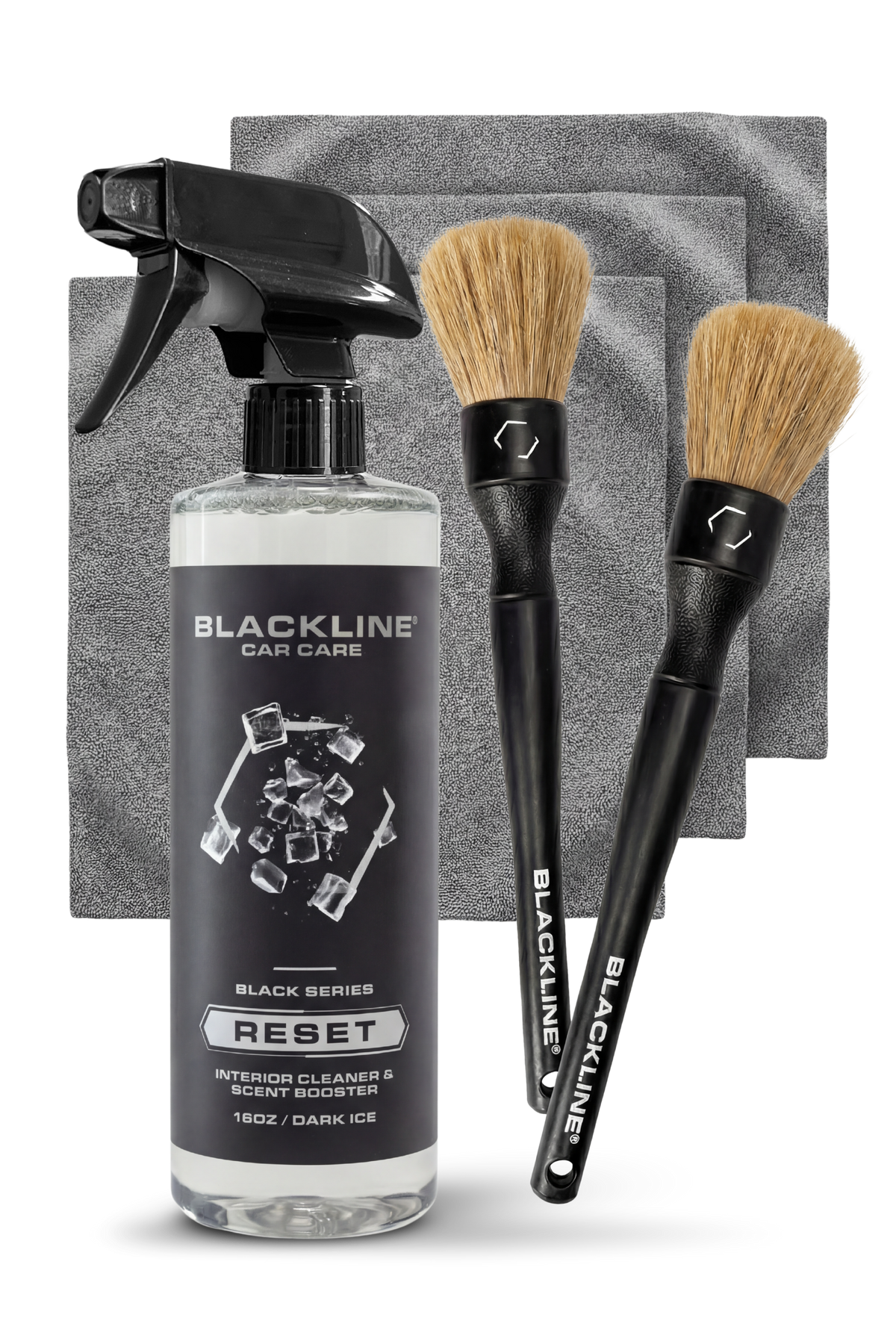 BLACKLINE BOAR'S HAIR BRUSH SET — additional product view