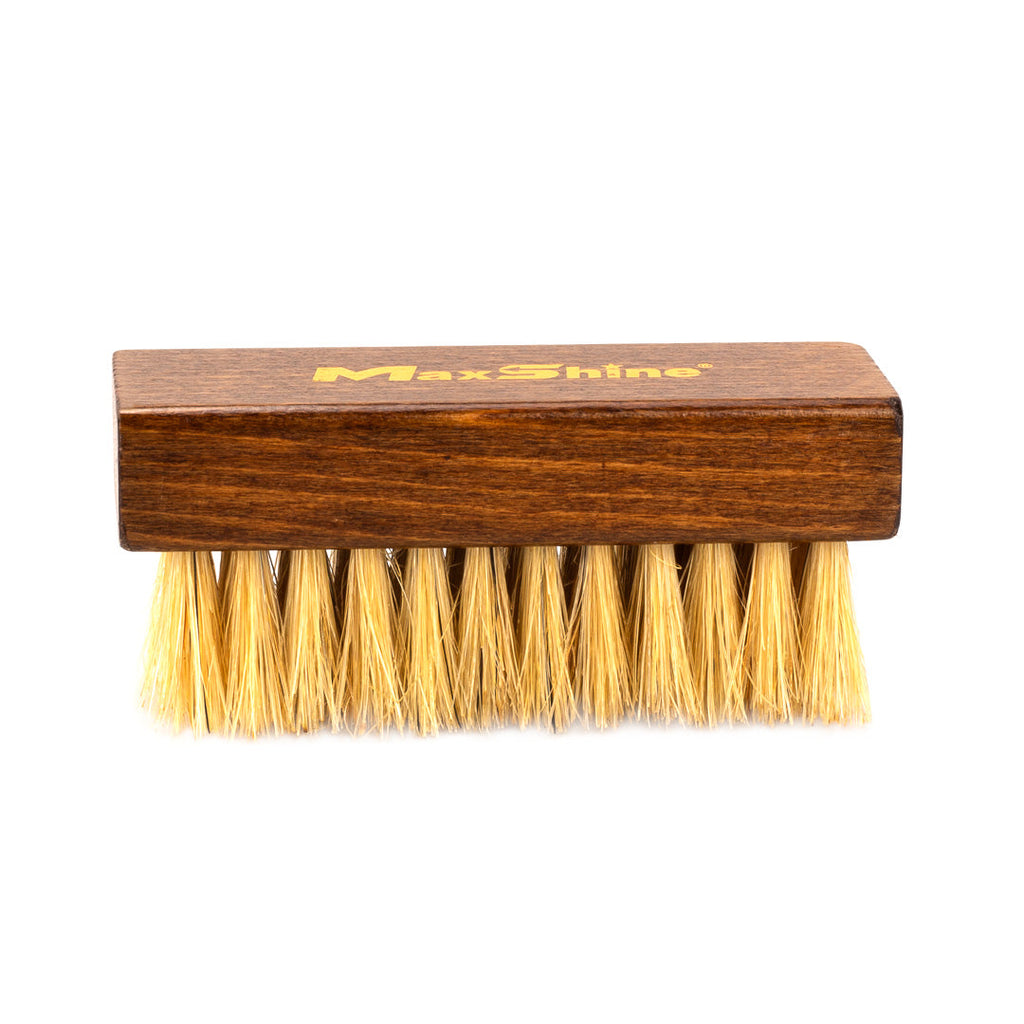 Maxshine Compact Interior Cleaning Brush — close-up product detail
