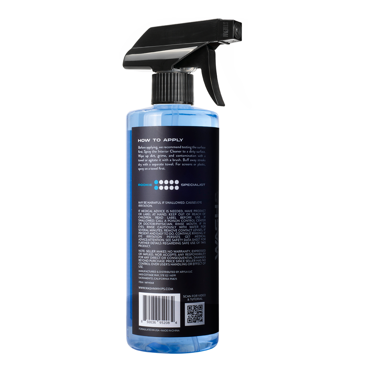 WASH&WHIPS Monaco Interior Cleaner — additional product view