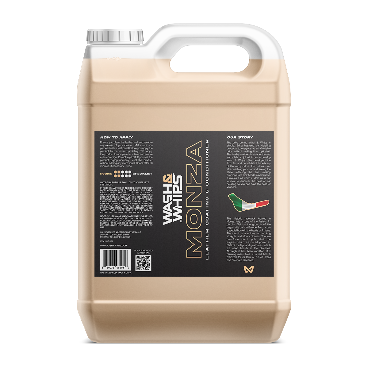 WASH&WHIPS Monza Leather Coating & Conditioner — additional product view