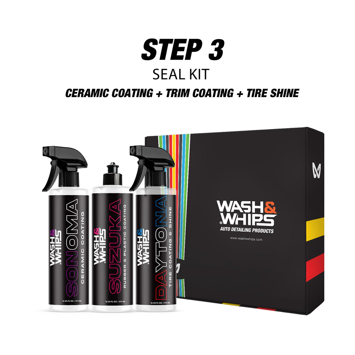 WASH&WHIPS 3-Step Car Care System — additional product view