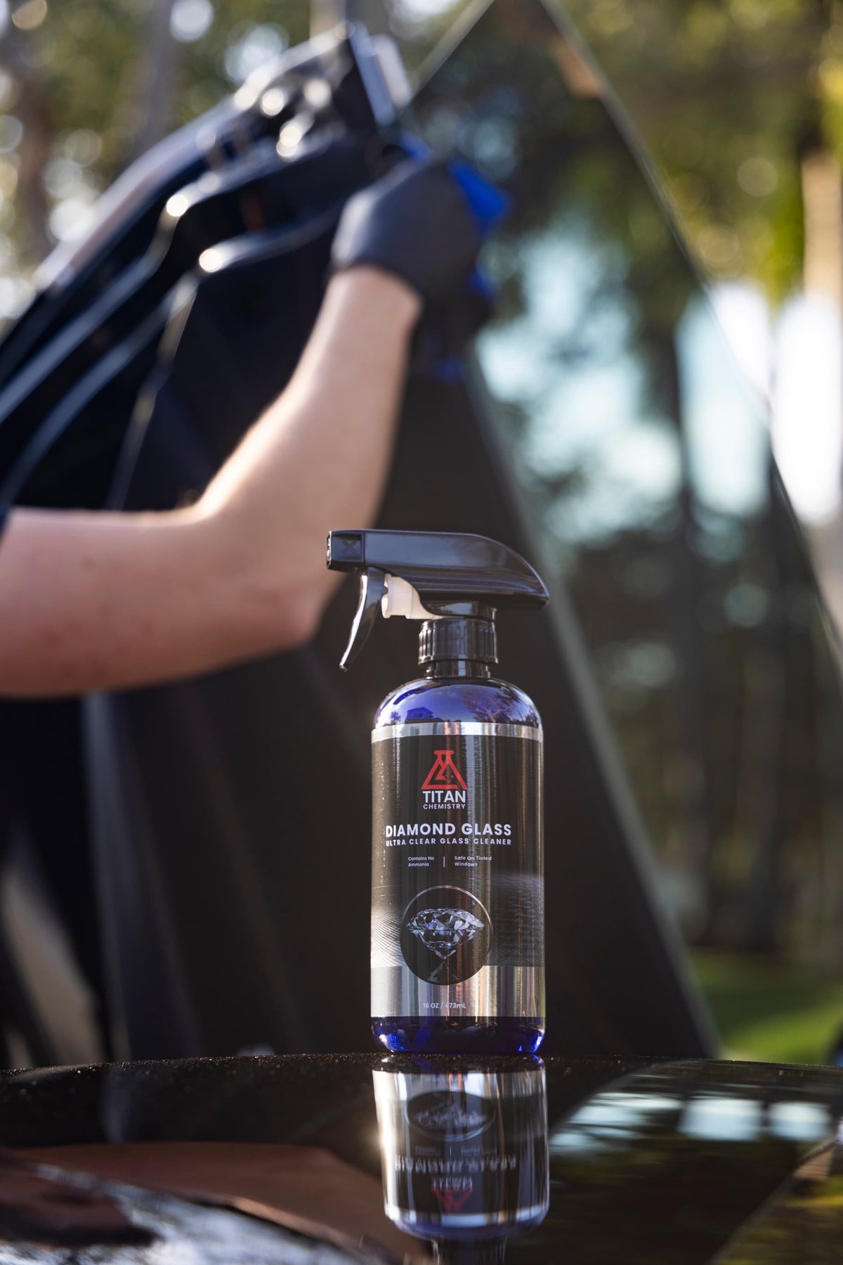 Diamond Glass - Ultra Clear Glass Cleaner — additional product view
