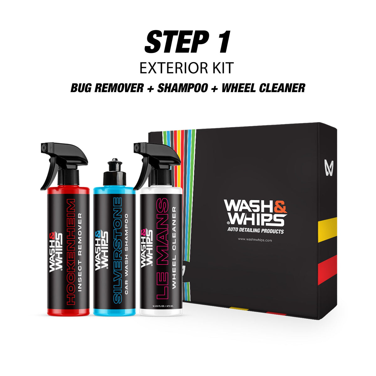 WASH&WHIPS 3-Step Car Care System — additional product view